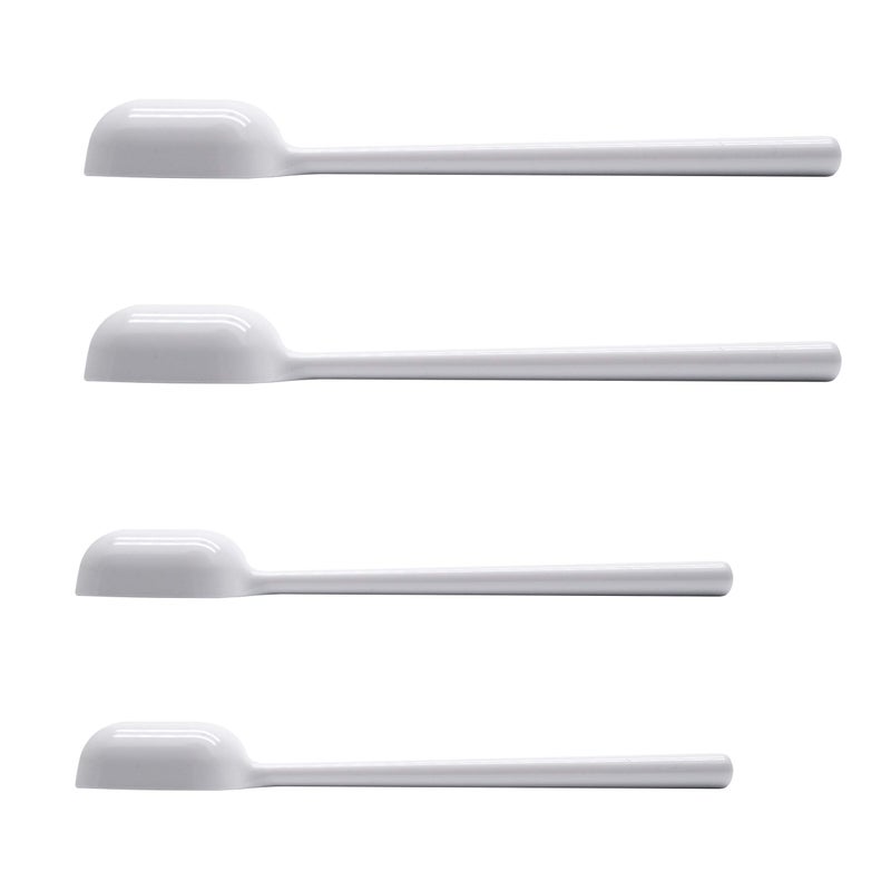 EIKS 4 sets Long Handle Teaspoons Measuring Spoons for Dry and Liquid Ingredients Use in Kitchen Cooking Baking Coffee - Image 2